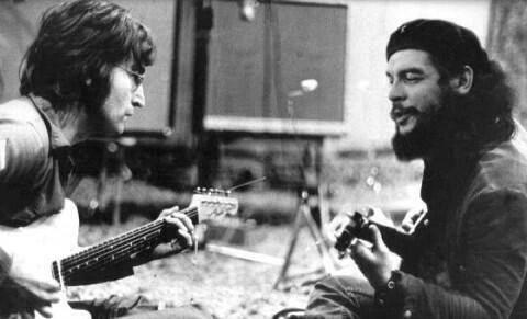 <p>John Lennon ve Che Guevara düeti 11 Ağustos 1966</p>
<p> </p>