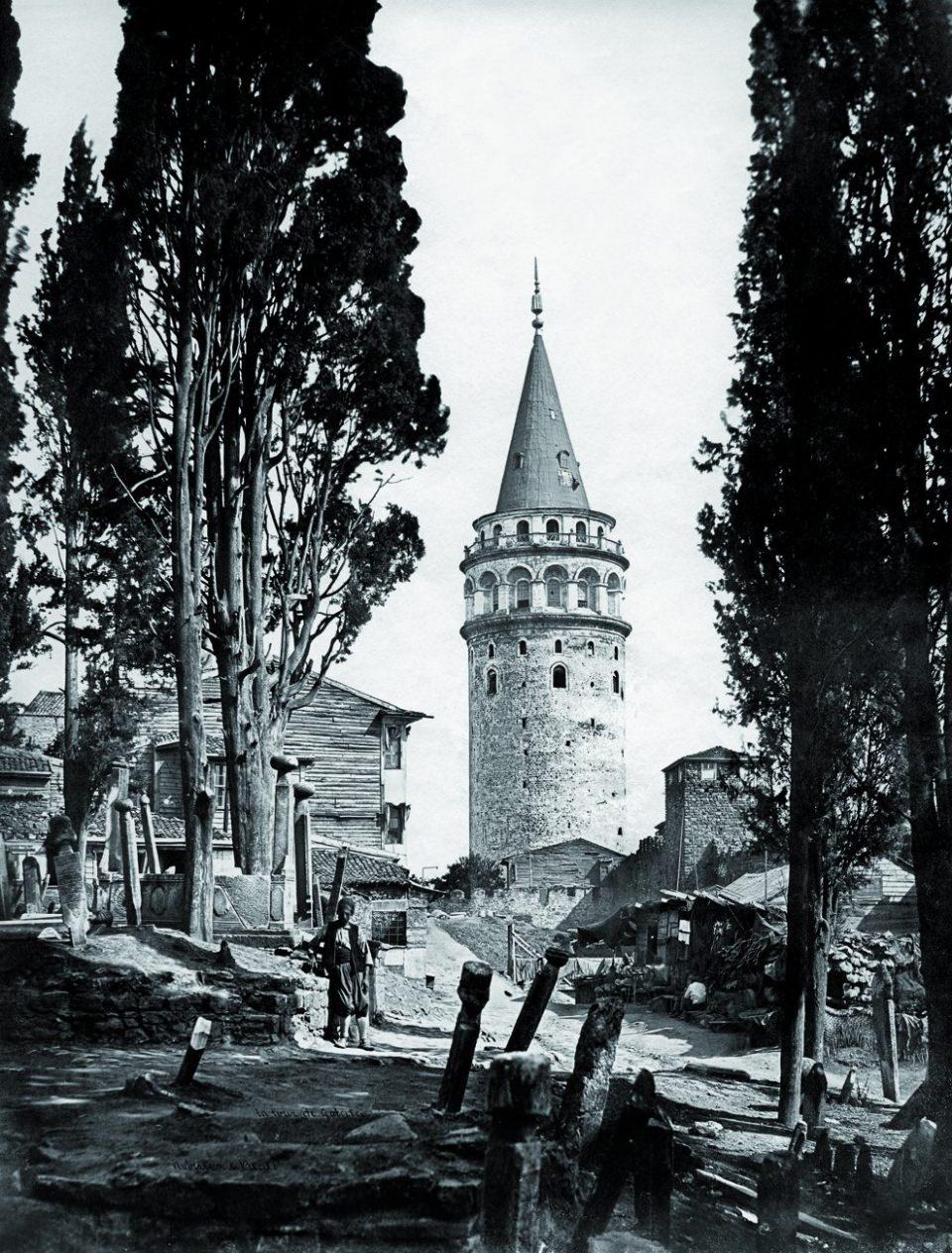 <p>Galata Kulesi (1850'li yıllar)</p>

<p> </p>
