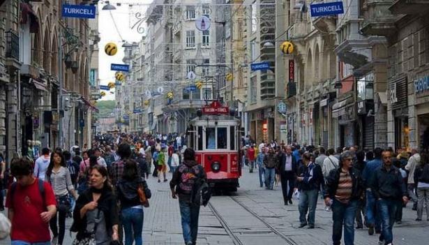 <p>İstiklal Caddesi'nde dolaşmak.</p>
