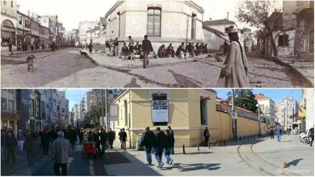 <p>İstiklal Caddesi'nin dünü ve bugününü</p>
<p> </p>