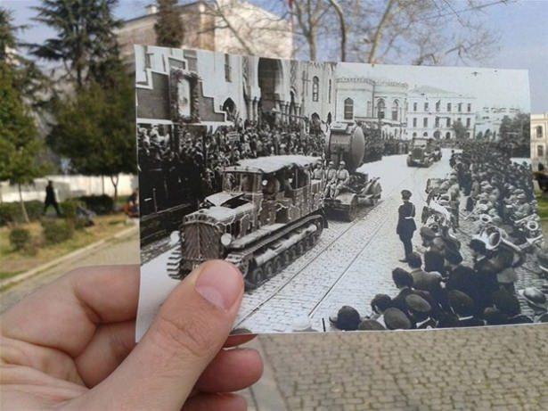 <p>Beyazıt Meydanı'nın eski günlerini hatırlatmak için yapılan bir çalışma.</p>

<p> </p>
