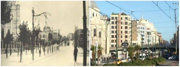 <p>Aksaray Meydanı'nın öncesi ve sonrası...</p>

<p> </p>
