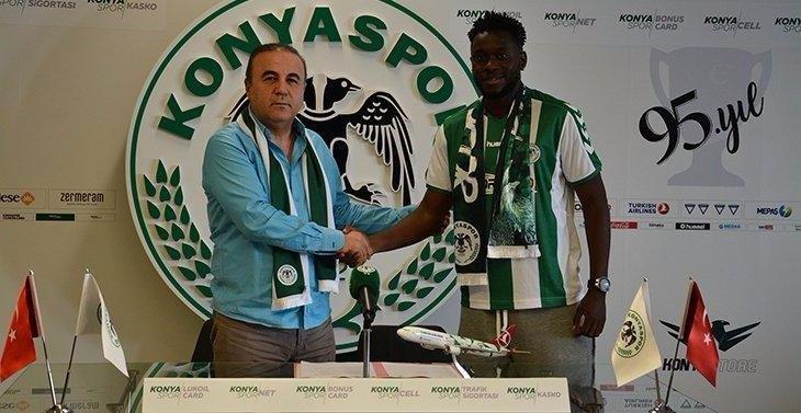 <p>Wilfred Moke</p>

<p>Steaua Bükreş'ten Konyaspor'a</p>
