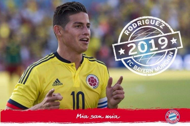 <p>James Rodriguez</p>
<p>Real Madrid'den Bayern Münih'e</p>