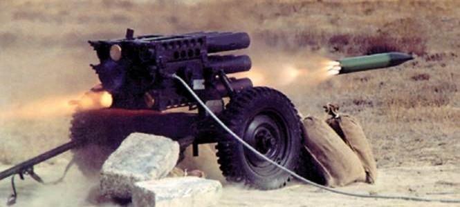 <p>İyileştirilmiş 107 mm fırlatıcı</p>