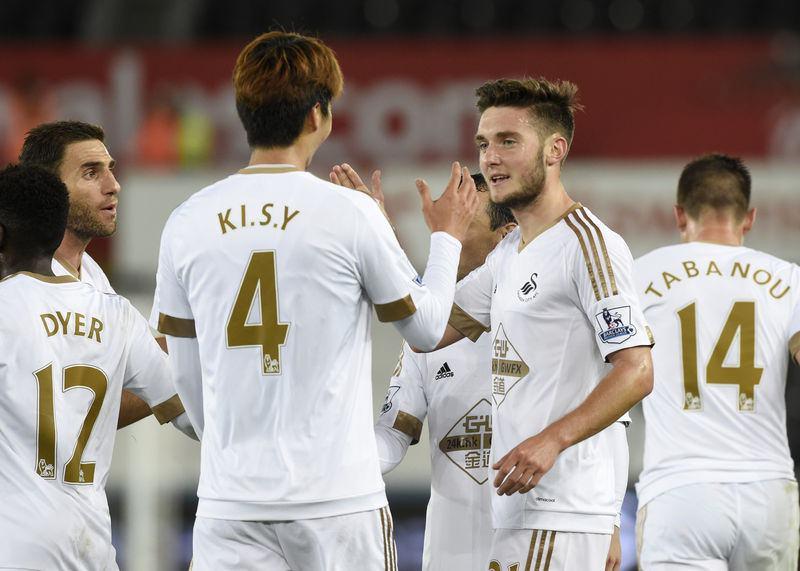 <p><strong>39.Swansea City</strong><br />
130,75 milyon €</p>