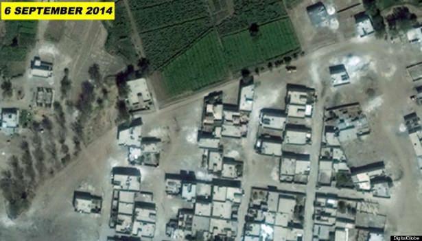 <p>PYD ile IŞİD arasında yoğun çatışmaların yaşandığı Kobani'nin uydudan çekilmiş son hali BM tarafından yayınlandı.</p>

<p> </p>

