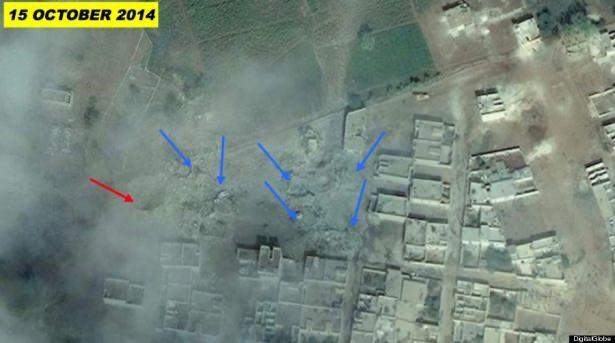 <p>Fotoğraflarda çatışmalar ve bombardımanlar sonucu Kobani'de yaşanan tahribat gözler önüne seriliyor.</p>

