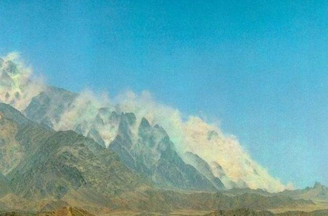 <p>Pakistan'ın ilk nükleer denemesi<br />
1998 yılında "Chagai-I" kod adlı nükleer bomba</p>