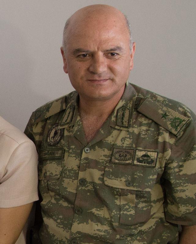 <p> 65. Mekanize Piyade Tugay Komutanı Tuğgeneral Cemalettin Doğan</p>
