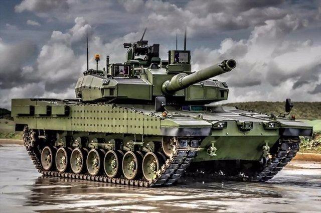 <p>Altay tankında, her türlü tehdide karşı tankı korumak üzere tasarlanan modüler kompozit zırhlar ve mürettebatın kimyasal, biyolojik, radyoaktif ve nükleer tehditlerin bulunduğu ortamlarda görevlerini gerçekleştirmesine olanak tanıyan yardımcı sistemler de bulunuyor.</p>
<p> </p>