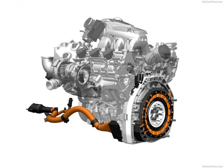 <p>Honda 3.5-litre V6 Hibrit motor</p>