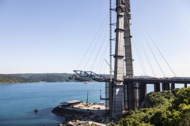 <p>3. Köprü, ayak yüksekliği ile de dünyanın en yükseği olacak. Köprü üzerindeki raylı sistem, Edirne'den İzmit'e kadar yolcu taşıyacak.</p>

<p> </p>
