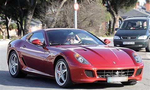<p>Cristiano Ronaldo - Ferrari 599 GTB</p>
<p> </p>