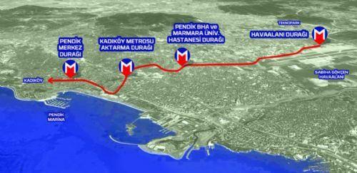<p><strong>PENDİK-SABİHA GÖKÇEN HAVAALANI-SULTANBEYLİ (ETÜT AŞAMASINDA)</strong><br />
<br />
Uzunluk: 17,0 KM</p>