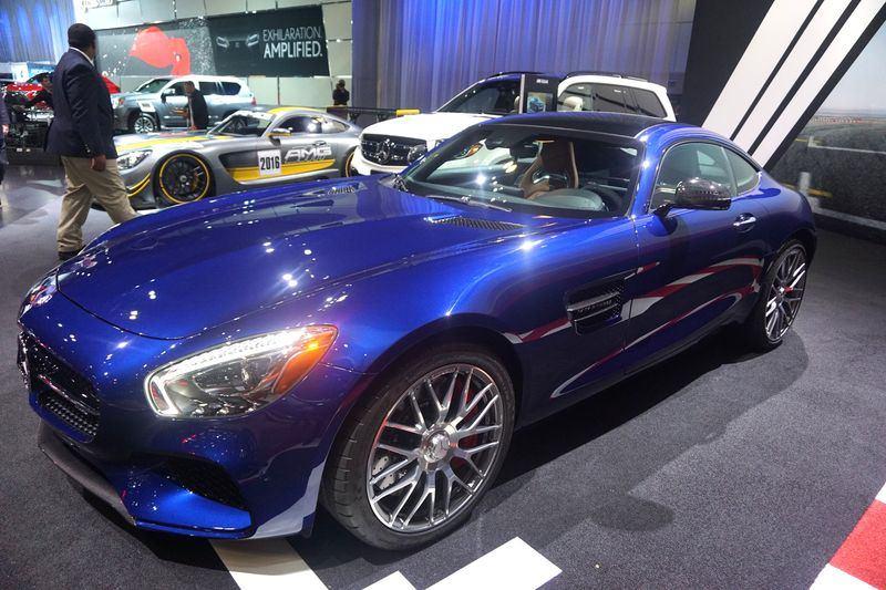 <p>Mercedes AMG GT S </p>

