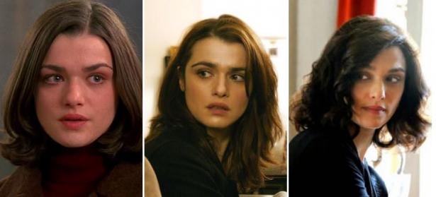 <p>Rachel Weisz (25-35-45)<br />
Chain Reaction / Constantine / Youth</p>
