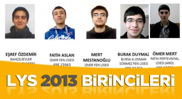 <p>ÖSYM Başkanı Prof. Dr. Ali Demir düzenlediği basın toplantısında puan türlerine göre birinci olanları açıkladı. İşte o liste..</p>