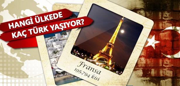 <p>Dünyanın her kesiminde milyonlarca Türk yaşamakta, peki hangi ülkede kaç Türk'ün yaşadığını merak ediyor musunuz?</p>