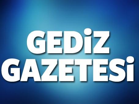 <p> Gediz Gazetesi, </p>
