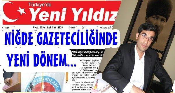 <p>Türkiye'de Yeni Yıldız Gazetesi, </p>
