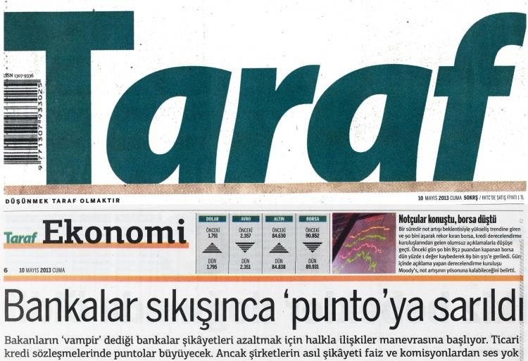 <p>Taraf Gazetesi, </p>
