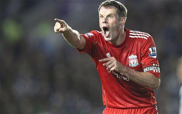 <p>Carragher - Liverpool</p>
<p> </p>