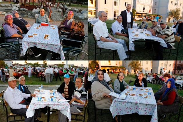 Darülaceze ailesi iftarda buluştu