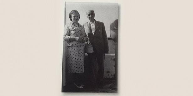 <p>Sadberk Koç ve Vehbi Koç Queen Elizabeth vapurunda. 1949.</p>
<p> </p>