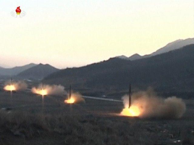 <p>Kuzey Kore, 6 Mart Pazartesi sabahı yerel saatle 07.36'da 4 adet balistik f&uuml;ze fırlatmıştı.</p>

<p>&nbsp;</p>
