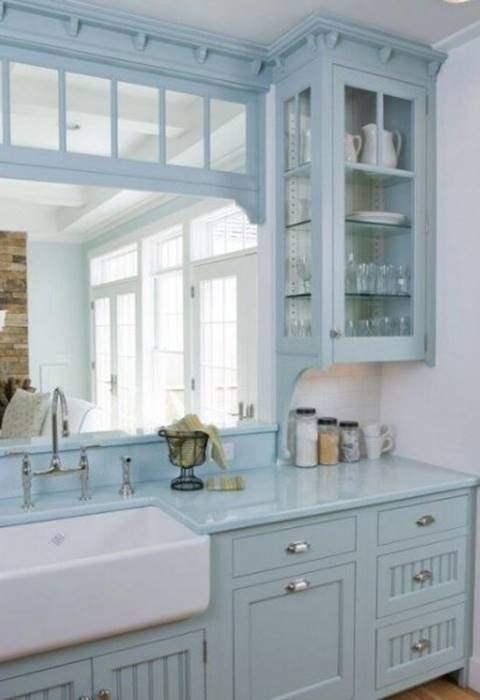 <p>Mutfak dekorasyonuna yeni bir soluk; mavi ferahlığı.</p>

<p>İşte mavi rengin en şık halinin yer aldığı mutfak dekorasyonları...</p>
