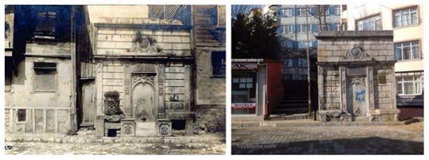 <p>Zeyrek'te bulunan Hacı Eyüpzade Şükrü Bey Çeşmesi...</p>