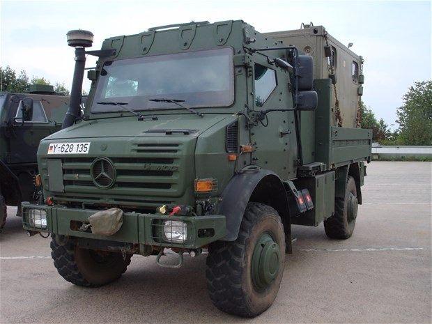 <p>Mercedes Unimog</p>

<p>5,500 adet</p>
