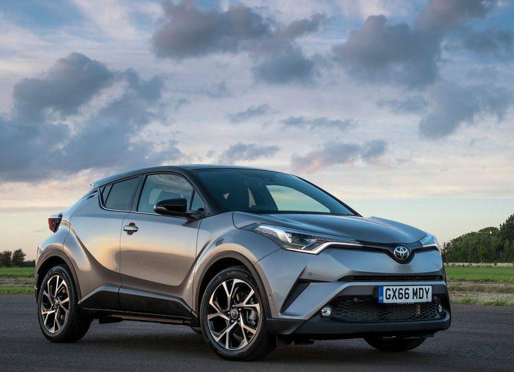 <p>Toyota C-HR</p>

<p>2017 çıkışlı başlangıç fiyatı: 99,050 TL<br />
​2016 çıkışlı başlangıç fiyatı: 86,95 TL</p>

