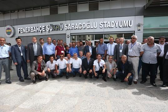 Muhtarlar Şükrü Saracoğlu'nu gezdi