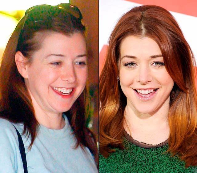 <p><strong> Alyson Hannigan</strong></p>
