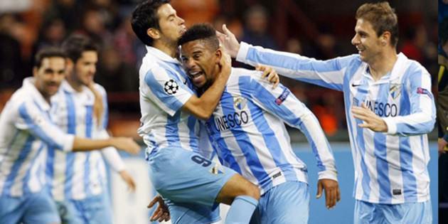 MALAGA --- Bu seneki formlarıyla herkesin düşündüğünün aksine listedeki çoğu takımdan daha tehlikeli bir takım. Milan, Zenit ve Anderlecht'li grubu namağlup lider tamamladı. 12 gol atarken kendi ağlarında sadece 5 gol görerek, en az gol yiyen takımlara arasında yer aldı. Deplasmanlardaki oyunları ve istatistikleri göz korkutuyor. Santa Cruz gibi forvetleri var. Ayrıca UEFA'nın sorunlu dosyaları nedeniyle 20 Milyon Euro alacağını kesmesi Malaga için ekstra motivasyon sağlayabilir.