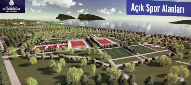 Maltepe sahili doldurularak oluşturulacak yaklaşık 171 futbol sahası büyüklüğündeki alanda, yeni bir yaşam merkezi kuruluyor. 210 hektarlık alana kurulacak parkta adeta yok yok.