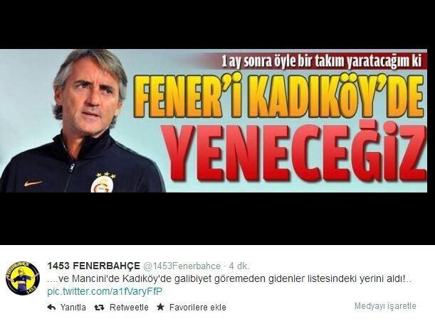 <p>Galatasaray'ın Mancini ile yollarını ayırmasının ardından sosyal medya yıkıldı.</p>

