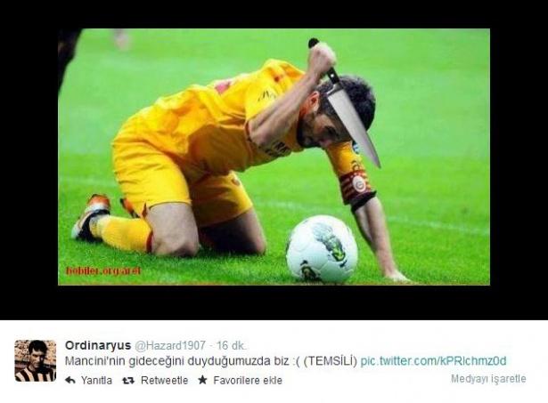 <p>Galatasaray'ın Mancini ile yollarını ayırmasının ardından sosyal medya yıkıldı.</p>
