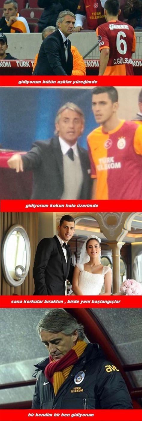 <p>Galatasaray'ın Mancini ile yollarını ayırmasının ardından sosyal medya yıkıldı.</p>