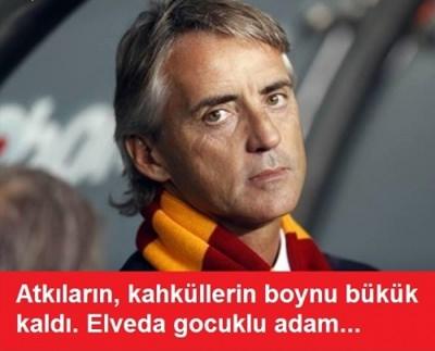 <p>Galatasaray'ın Mancini ile yollarını ayırmasının ardından sosyal medya yıkıldı.</p>