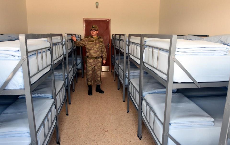 <p>Van Jandarma Asayiş Kolordu Komlutanlığı Kabul Toplanma Merkezi Komutanı Jandarma Binbaşı Sabri Erten</p>