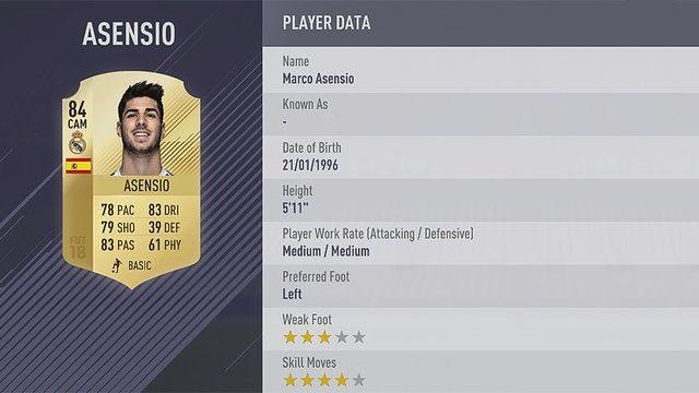 <p>96. MARCO ASENSIO | REAL MADRİD </p>

<ul><br />
	 
</ul>
