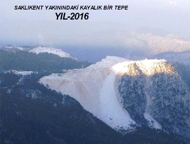 <p>ÜÇ OCAĞA KAPATMA DAVASI</p>

<p>Sedir, kızılçam ve karaçamla kaplı ormanlık alanlara sahip bölgede kurttan dağ keçisine zengin yaban hayatının yanı sıra, mutlak koruma altına alınmış su kaynakları da bulunuyor. Eteklerinde köylülerin portakal, limon, mandalina gibi narenciye ve nar yetiştirdiği, yüksek alanlarında da hayvancılıkla uğraştığı bölgede, mermer ocaklarının hem tarımsal alanlara hem de doğal hayata büyük zarar verdiği düşünülüyor. Hisarçandır köylülerinin dört mermer ocağından üçünün kapatılması için açtığı davalar da sürüyor. Diğer ocağa dava açılması için de hazırlık yapılıyor.</p>

<p> </p>
