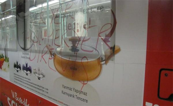 Taksim Gezi Parkı odaklı yaşanan olaylarda metro ve tramvay gibi ulaşım araçları da büyük zarar gördü. Saldırganların neden olduğu maddi hasar ise yine vatandaşın cebinden çıkacak.