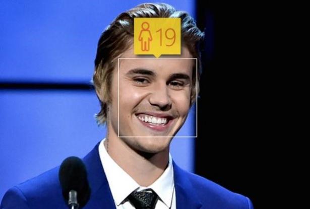 <p>Justin Bieber 21 yaşında, ancak how-old.net'e göre 19 yaşında gösteriyor.</p>

<p> </p>
