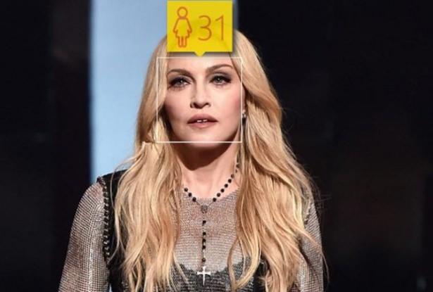 <p>Madonna 56 yaşında, ancak how-old.net'e göre 31 yaşında gösteriyor.</p>

<p> </p>
