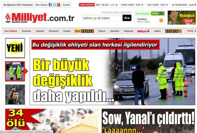 <p>Milliyet (2013) </p>