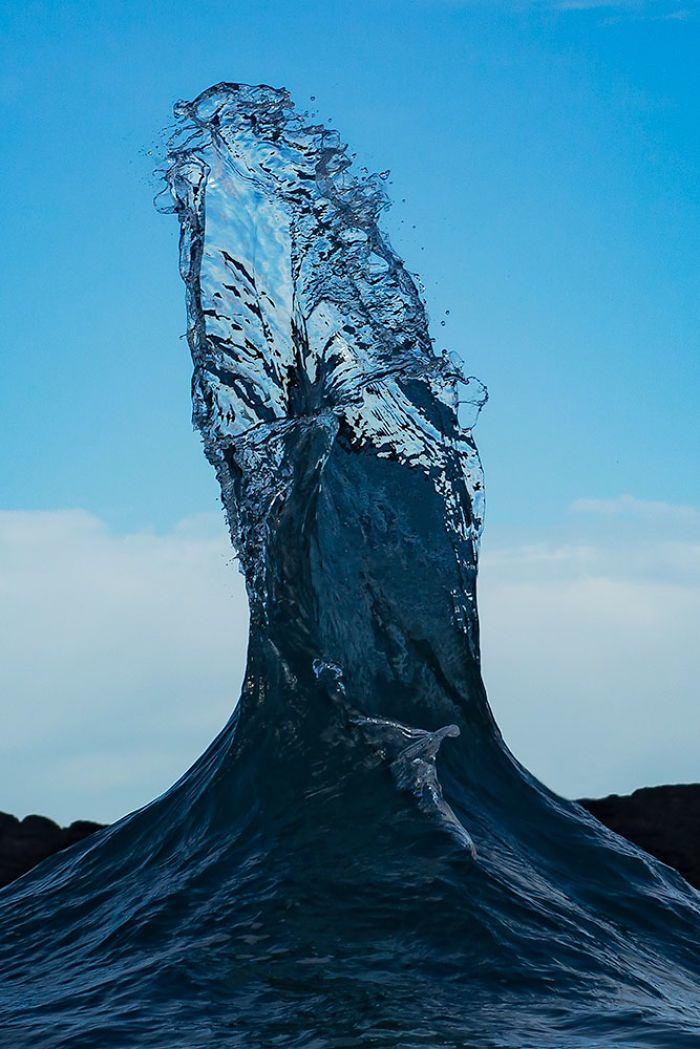<p>Avustralyalı sanatçı Matt Burgess fotoğraf çekmek için okyanusları tercih ediyor.</p>
